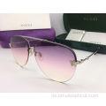 Luxus Cat Eye Sonnenbrillen für Frauen